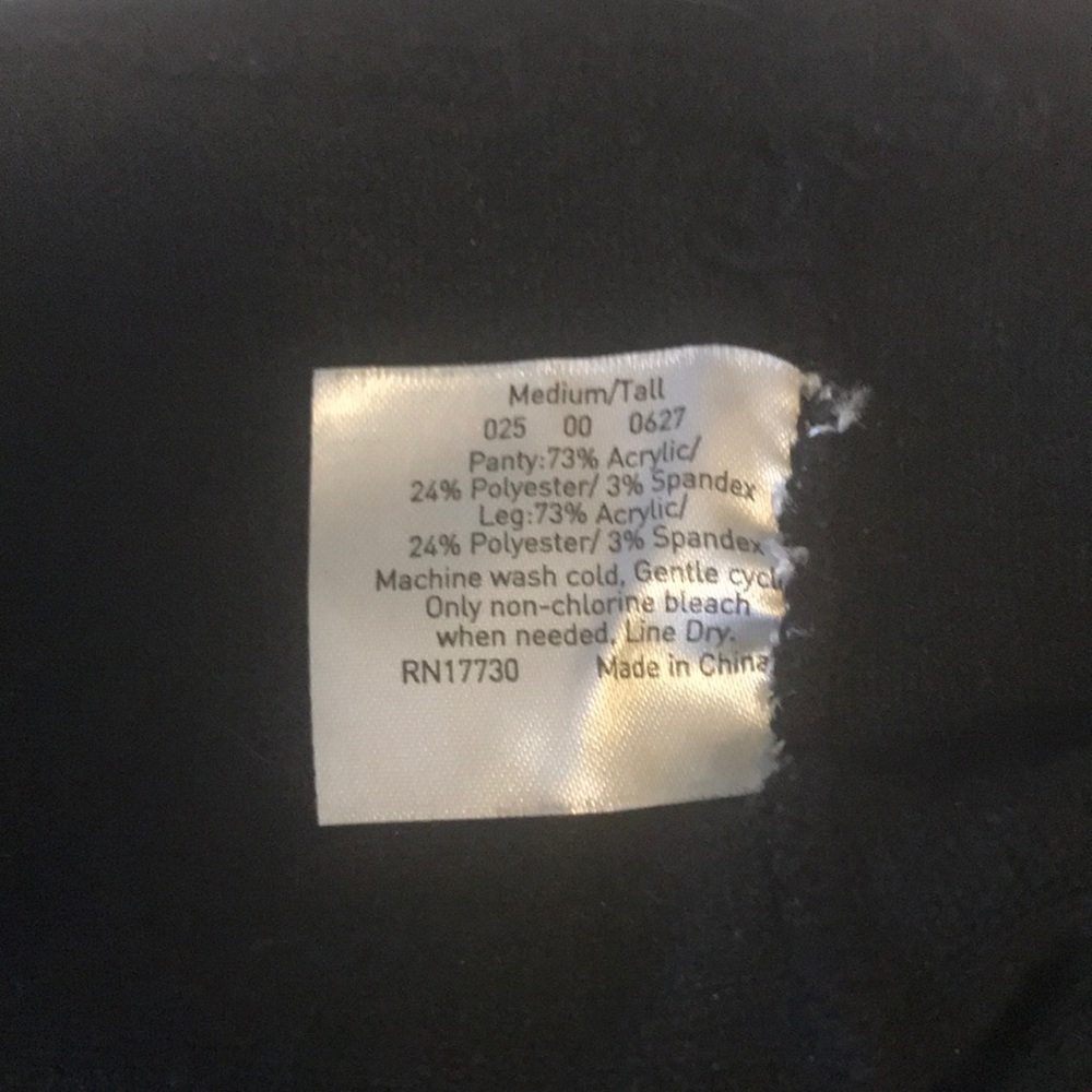 Girls warm leggings size 00